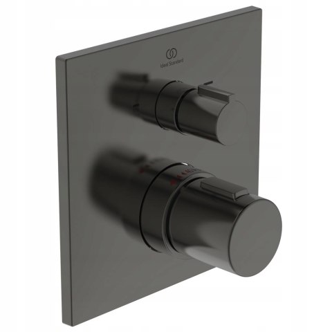 Ideal Standard Ceratherm Bateria wannowo-prysznicowa ścienna czarna Ideal Standard Ceratherm Bateria wannowo-prysznicowa ścienna czarna