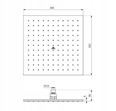 Ideal Standard Ceratherm C100 Zestaw Natryskowy Termostatyczny A7572AA Ideal Standard Ceratherm C100 Zestaw Natryskowy Termostatyczny A7572AA