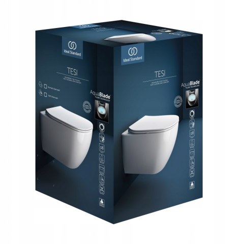 Ideal Standard TESI WC Miska podwieszana z deską T354601 Ideal Standard TESI WC Miska podwieszana z deską T354601
