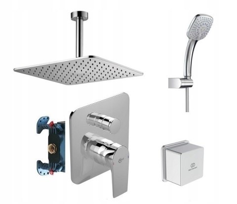 Ideal Standard Zestaw prysznicowy podtynkowy Tesi 6w1 KOMPLET Sufitowy Ideal Standard Zestaw prysznicowy podtynkowy Tesi 6w1 KOMPLET Sufitowy
