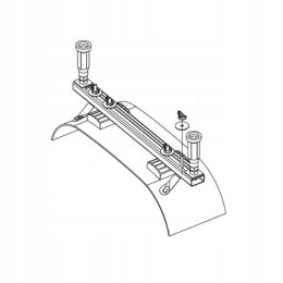 Kaldewei nogi do wanny model 5039 do wanien 70 cm szerokości