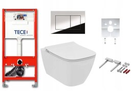 ZESTAW WC STELAŻ TECE NOW CHROM MISKA IDEAL STANDARD 6w1