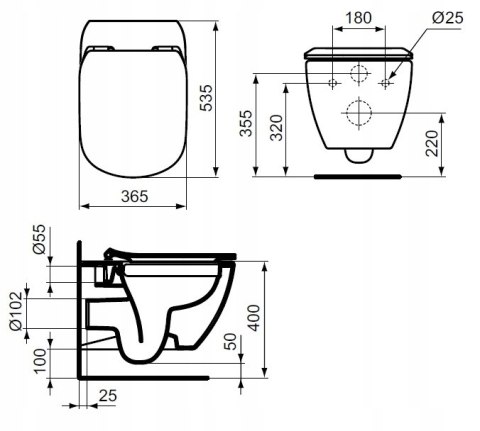 6w1 STELAŻ PODTYNKOWY TECE + MISKA WC DESKA W/O 6w1 STELAŻ PODTYNKOWY TECE + MISKA WC DESKA W/O
