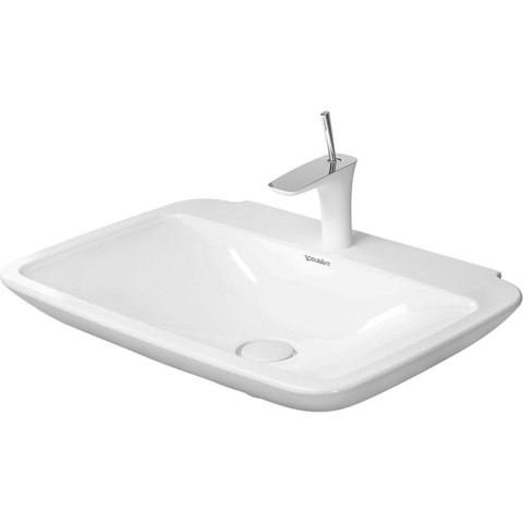 DURAVIT PURAVIDA Umywalka + półpostument 70x50 cm DURAVIT PURAVIDA Umywalka + półpostument 70x50 cm