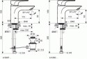 IDEAL STANDARD Strada bateria umywalkowa A5450AA