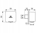Ideal Standard Przyłącze kątowe chrom BC772AA