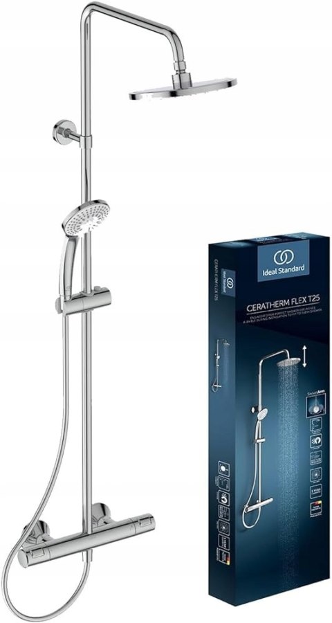 Ideal Standard Zestaw prysznicowy natynkowy TERMOSTAT Ideal Standard Zestaw prysznicowy natynkowy TERMOSTAT