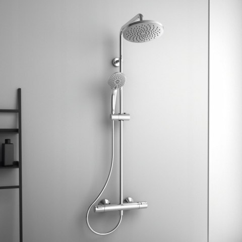 Ideal Standard Zestaw prysznicowy natynkowy TERMOSTAT Ideal Standard Zestaw prysznicowy natynkowy TERMOSTAT
