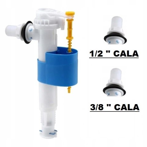 MERFLOW zawór napełniający uniwersalny 1/2 3/8 '' MERFLOW zawór napełniający uniwersalny 1/2 3/8 ''
