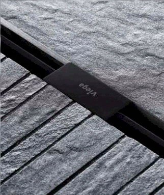 Odpływ liniowy 120 cm Viega Advantix Vario KOMPLET CZARNY Odpływ liniowy 120 cm Viega Advantix Vario KOMPLET CZARNY