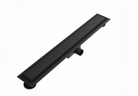 Odpływ liniowy Merflow 2w1 ruszt odwracalny 600mm czarny mat Odpływ liniowy Merflow 2w1 ruszt odwracalny 600mm czarny mat