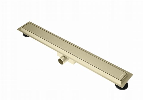 Odpływ liniowy Merflow 2w1 ruszt odwracalny 800mm złoty szczotkowany Odpływ liniowy Merflow 2w1 ruszt odwracalny 800mm złoty szczotkowany