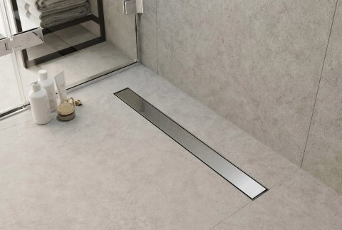 Odpływ liniowy Merflow 2w1 ruszt odwracalny 900mm stal nierdzewna Odpływ liniowy Merflow 2w1 ruszt odwracalny 900mm stal nierdzewna