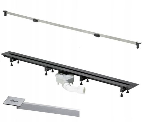 VIEGA Advantix Vario odpływ liniowy Komplet STAL VIEGA Advantix Vario odpływ liniowy Komplet STAL