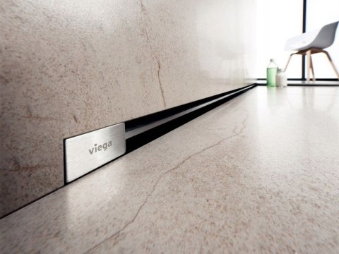 VIEGA Advantix Vario odpływ ścienny niski KOMPLET STAL MATOWA VIEGA Advantix Vario odpływ ścienny niski KOMPLET STAL MATOWA