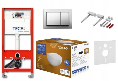 Zestaw podtynkowy WC DURAVIT STELAŻ TECE 6w1 Zestaw podtynkowy WC DURAVIT STELAŻ TECE 6w1