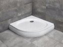 Brodzik półokrągły RADAWAY Patmos A Compact 90x90