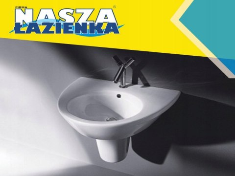 DURAVIT STARCK 2 Umywalka z półpostumentem 041165 DURAVIT STARCK 2 Umywalka z półpostumentem 041165