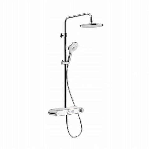Duravit Shower Systems zestaw prysznicowy termostatyczny TH4380008005 Duravit Shower Systems zestaw prysznicowy termostatyczny TH4380008005