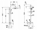 Duravit System zestaw prysznicowy TH4280008010
