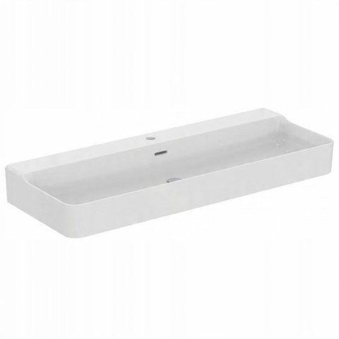 Ideal Standard Conca Umywalka wisząca lub meblowa 120x45 Ideal Standard Conca Umywalka wisząca lub meblowa 120x45