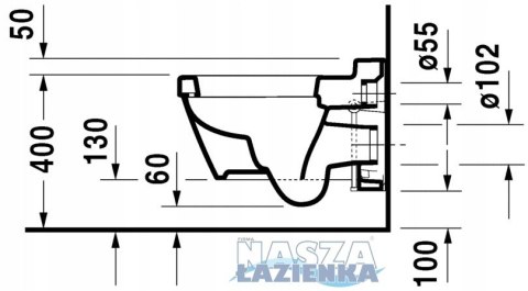 WYPRZEDAŻ!!! DURAVIT miska WC wisząca 222009 ŁÓDŹ WYPRZEDAŻ!!! DURAVIT miska WC wisząca 222009 ŁÓDŹ