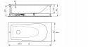 Ideal Standard Wanna First prostokątna 180x80cm T943501