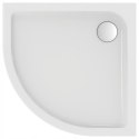 Ideal Standard brodzik półokrągły 80x80 niski SLIM Ultra Flat