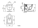 Miska podwieszana WC Rimless Ideal Standard I.Life S z deską