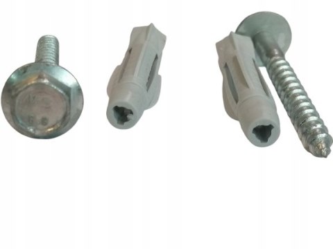 Wkręty do betonu z łbem sześciokątnym 6x70mm 50szt. Kołki rozporowe Wkręty do betonu z łbem sześciokątnym 6x70mm 50szt. Kołki rozporowe