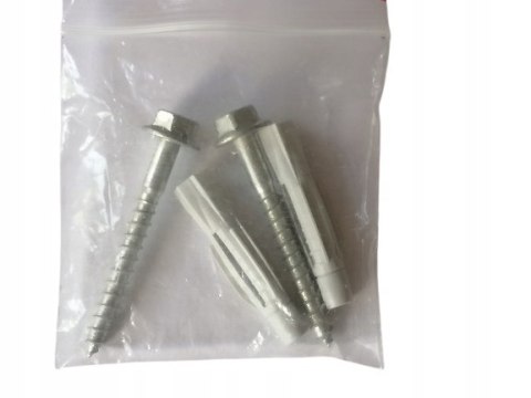 Wkręty do betonu z łbem sześciokątnym 6x70mm 50szt. Kołki rozporowe Wkręty do betonu z łbem sześciokątnym 6x70mm 50szt. Kołki rozporowe