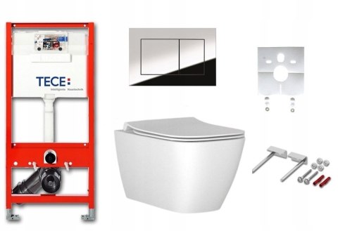 Zestaw podtynkowy STELAŻ TECE MISKA I.LIFE S 6w1 NOW chrom