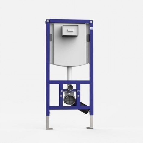 Zestaw podtynkowy WC SANIT INEO Miska Duravit 6w1 przycisk Sanit chrom