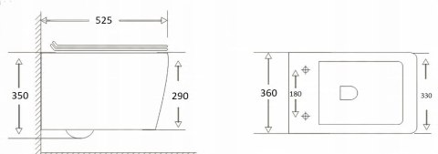 Zestaw podtynkowy WC SANIT Stelaż Niski 82cm 6w1 Zestaw podtynkowy WC SANIT Stelaż Niski 82cm 6w1