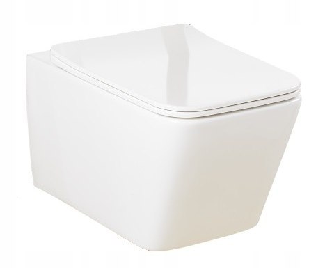 Zestaw podtynkowy 6w1 STELAŻ TECE 32cm + MISKA Przycisk TeceNow mosiądz