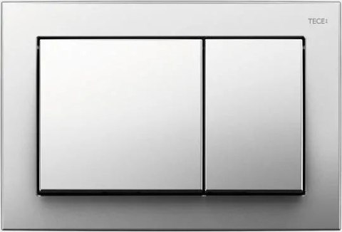 Zestaw podtynkowy 6w1 STELAŻ TECE 32cmwąski + MISKA Przycisk Tecebase chrom