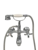Bateria wannowa retro Raf chrom