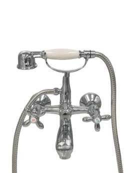 Bateria wannowa retro Raf chrom