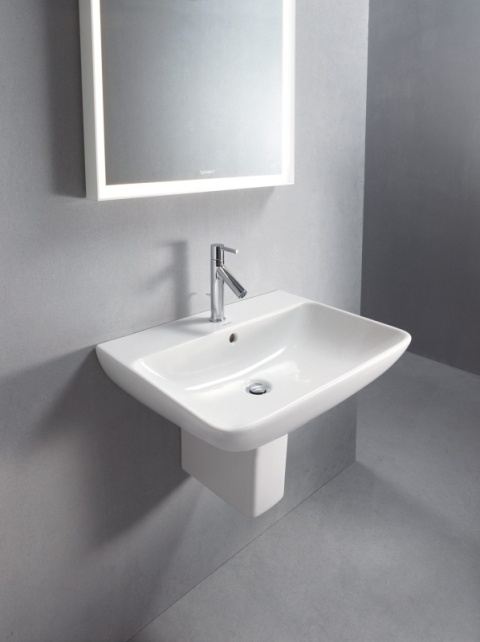 Umywalka Duravit ME by Starck wisząca 65x49 cm biała 2335650000