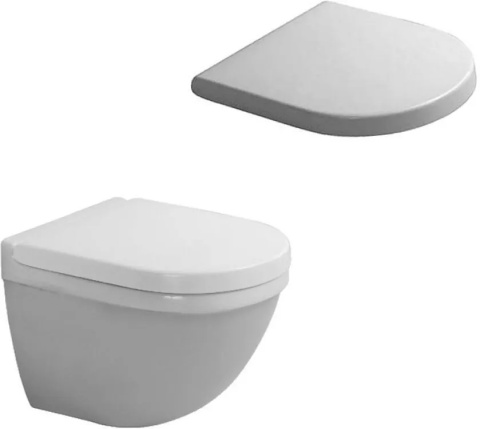 Miska WC Duravit Starck 3 222709 + Starck 3 bidet 228115