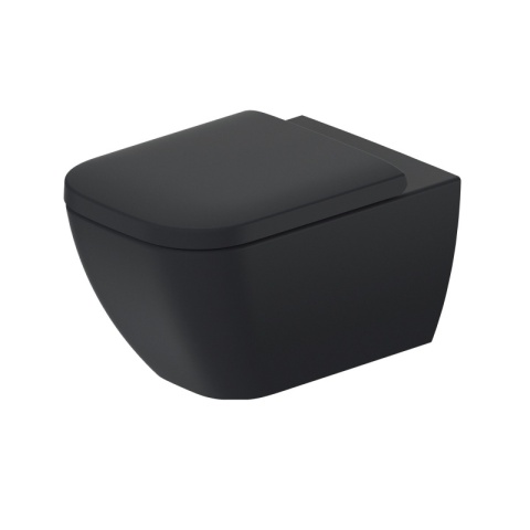 Miska WC Duravit Happy D.2 Rimless 54 cm antracyt 2222098900
