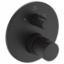 Bateria wannowa ścienna Ideal Standard Ceratherm czarny A5814XG