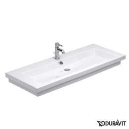 Umywalka Duravit 2nd floor 120x50 cm ścienna prostokątna biała 0491120000