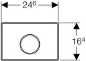 Przycisk spłukujący Geberit Sigma10 115.758.KL.1 chrom