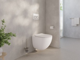 Ravak miska WC wisząca Biała AquaSpin z deską SoftClose X03121