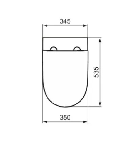 Zestaw podtynkowy wąski 32 cm WC TECE I.LIFE O HYDROTWIST Miska Stelaż 6w1 biały